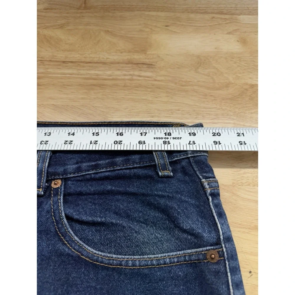 Levi's 550 Jeans Vintage Y2K Relaxed Fit Straight Leg Men's Denim 42X32 Made USA